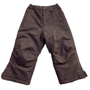 Kids Lands’ End Black Snow Pants Sz 4